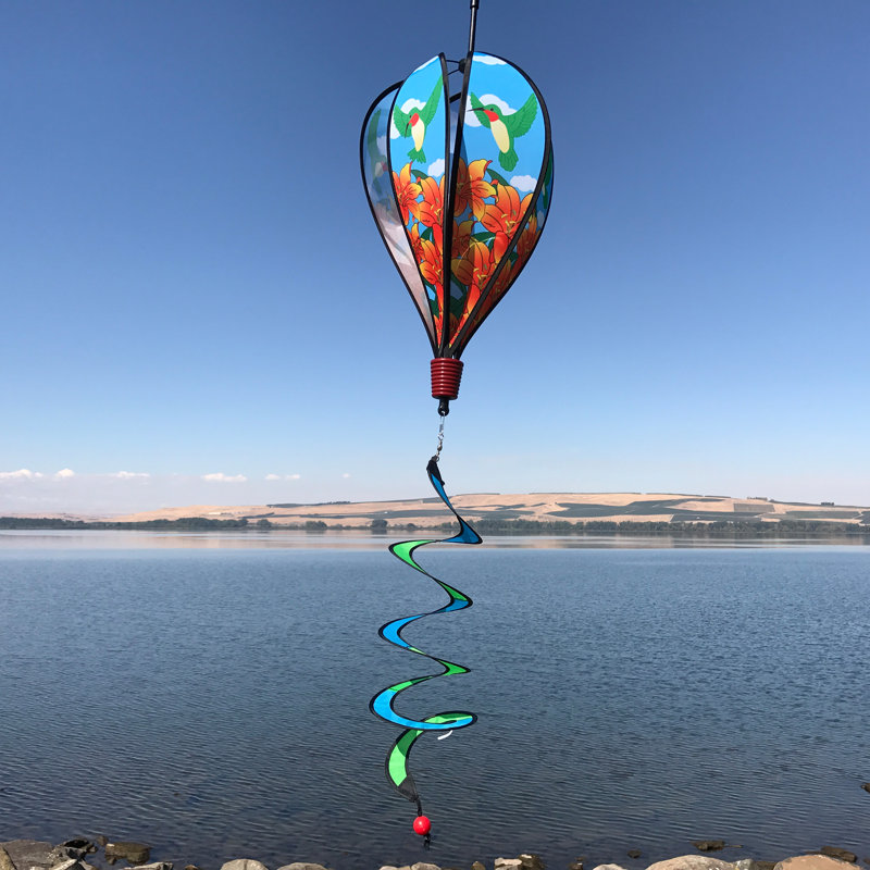 Montgolfière avec colibri