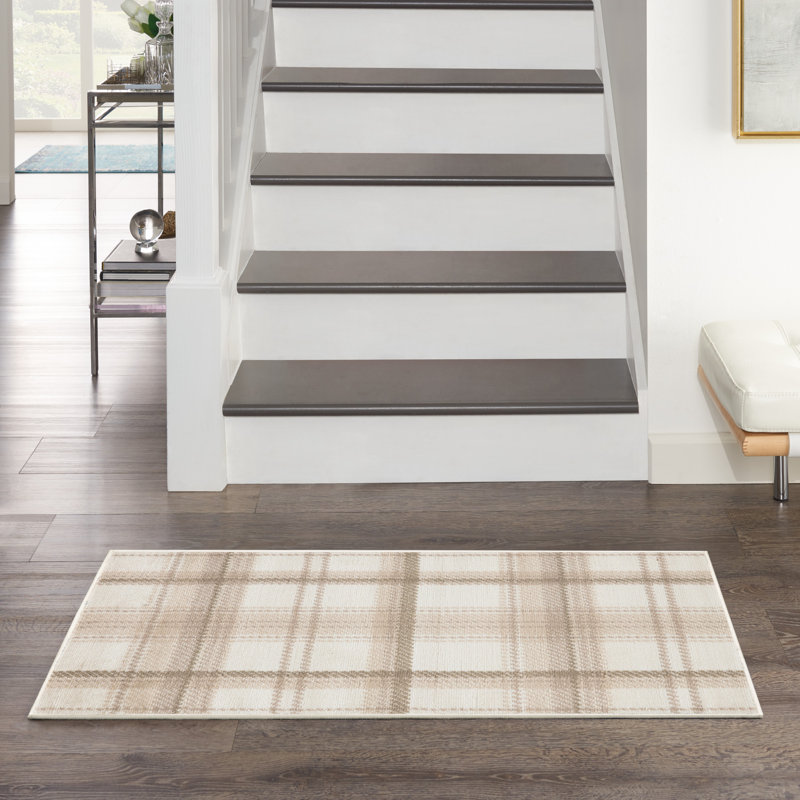 Tapis rectangulaire en polypropylène tissé à la machine Yeraldo, Rectangulaire 3 pi x 5 pi
