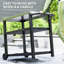 81cm H x 102cm W BBQ Table