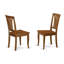  Ensemble de salle à manger 9 pièces, table ovale en bois avec papillon et 8 chaises, plateau biseauté, babeurre et cerisier
