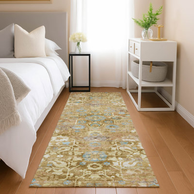 Tapis lavable à la machine intérieur / extérieur ACN2782 Global Chantille
