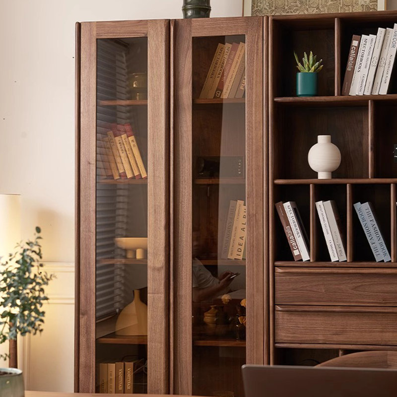 Bibliothèque minimaliste de style italien