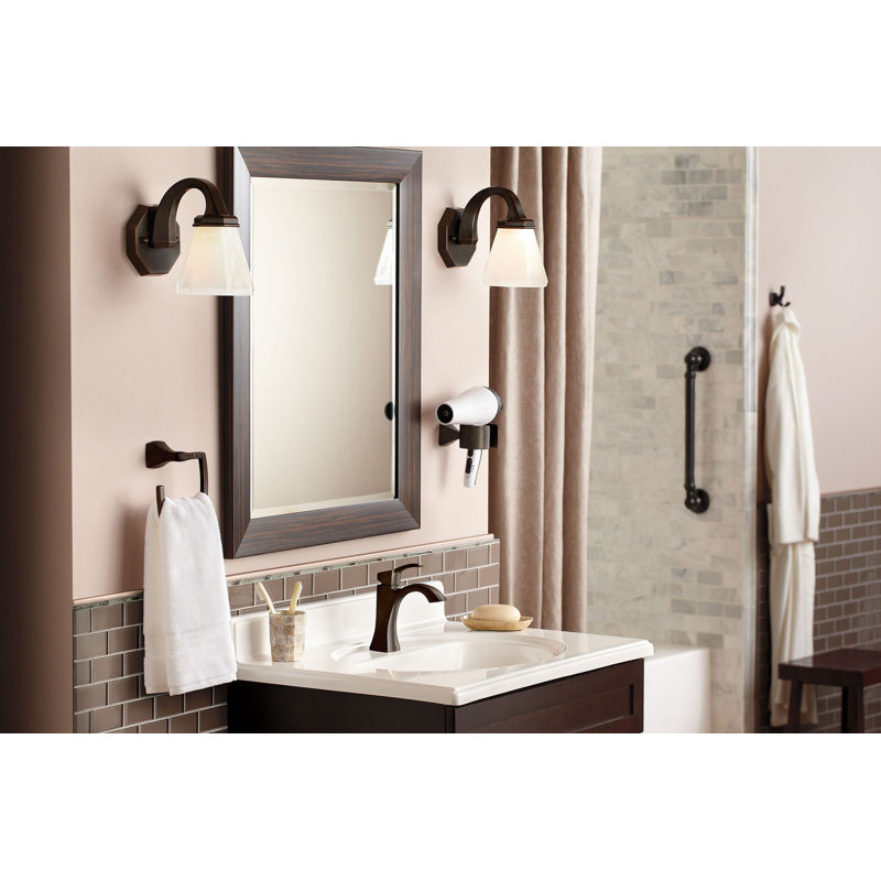 Voss Wall Mounted Robe Hook, Brushed Nickel