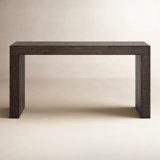 Adams Console Table Rustic Brown