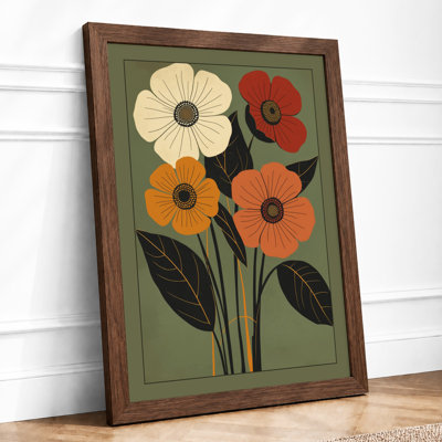 Bouquet Botanical - Framed Print