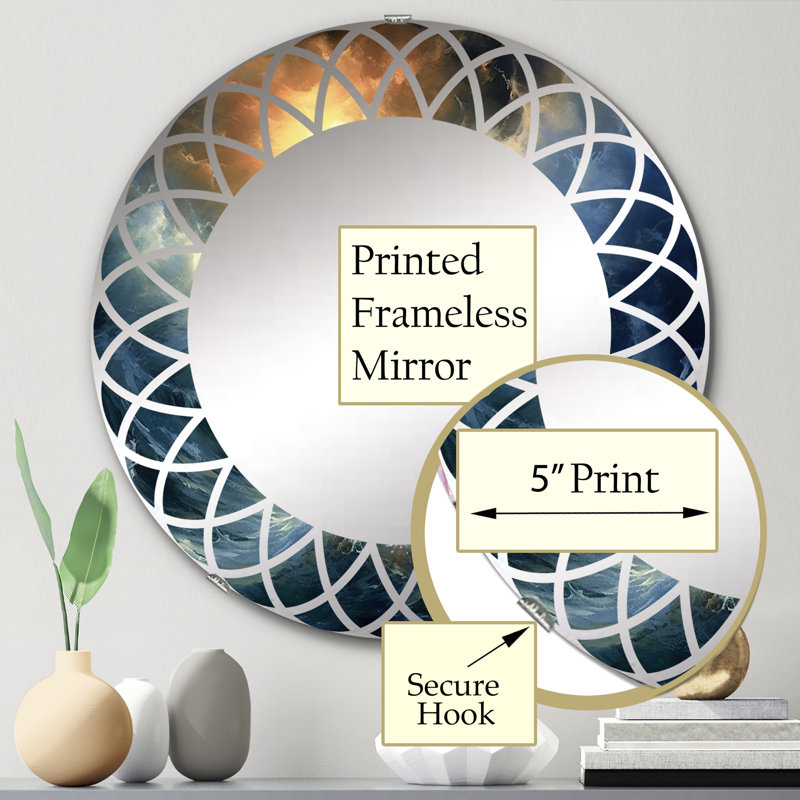 Miroir mural Janky, 24 po x 24 po