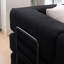 Canapé-lit pliant, canapé-lit convertible de 78,5 po avec 2 coussins, canapé-lit pliant, matelas à ressorts en mousse, canapé-futon pour salon, bureau, appartement
