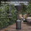 Housse pour chauffe-terrasse d'extérieur Eeast Oak