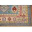 Tapis bleu clair clair du sud-ouest Kazak
