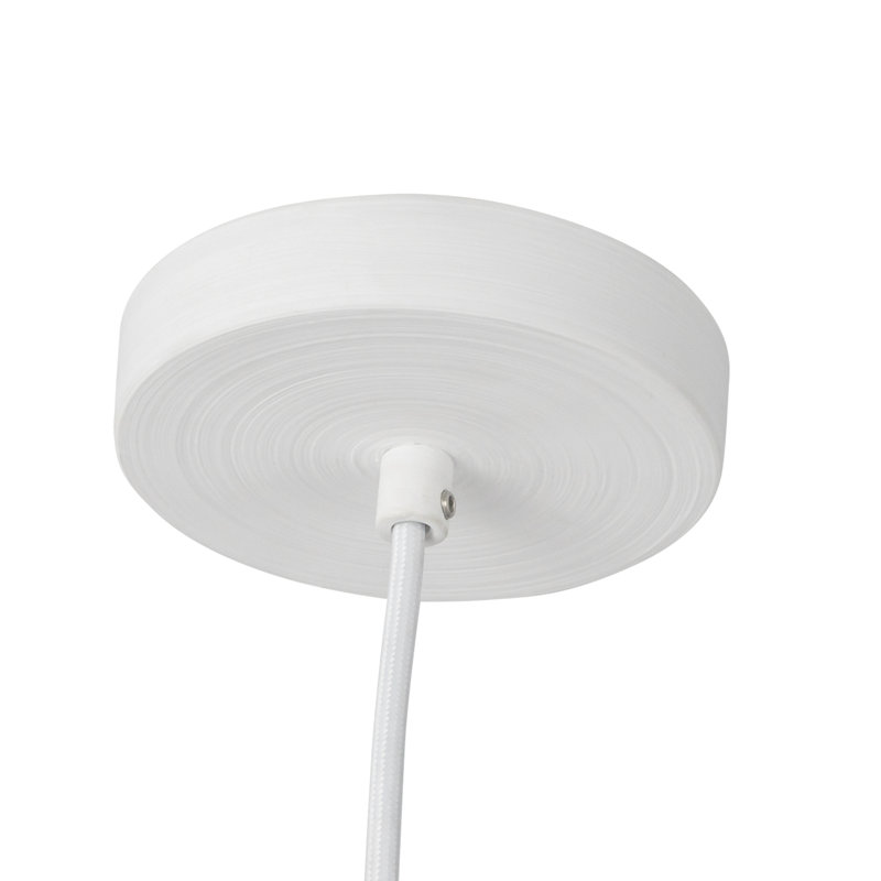 Hayden 1 - Light LED Pendant, White