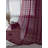 Jardine Plaid Stripe Sheer Window Curtain Panel-413667254
