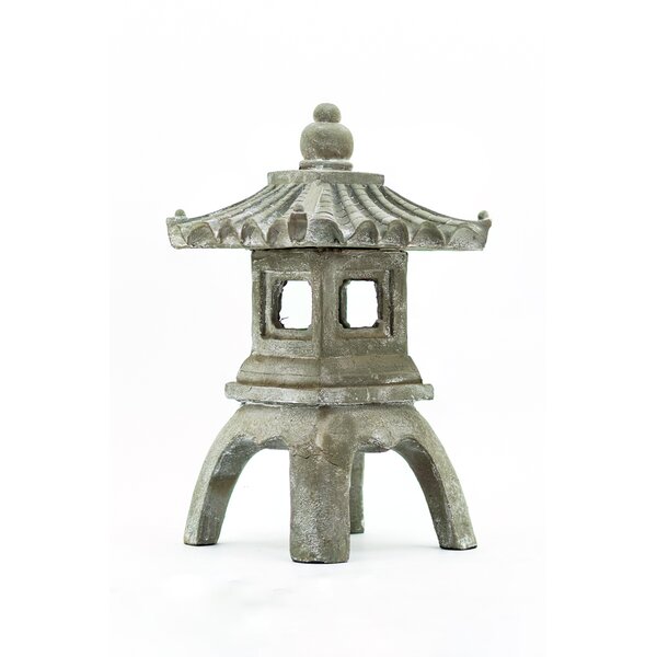 Hi-Line Gift Ltd. Pagoda Lantern Statue & Reviews | Wayfair