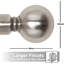 Aspire Homeware Adjustable Plain Metal Ball Curtain Rod With Hardware Accessories-1956029903-1956029897