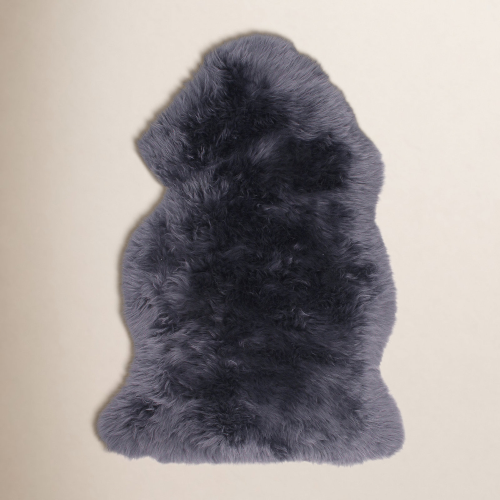 Lewin Charcoal Handmade Sheepskin Rug