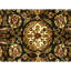 Hand Knotted Wool Oriental Area Rug in Black And Ivory