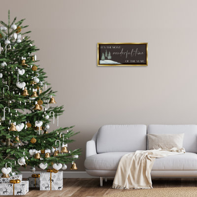 Most Wonderful Time Holiday Phrase