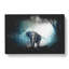 Elephant Roaming In A Green Forest - Wrapped Canvas-56647676