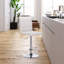 Dequez Upholstered Counter Stool with Metal Frame-322771155-322771151