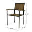 Chaise en bois et métal Bridget, ensemble de 2-1141049529