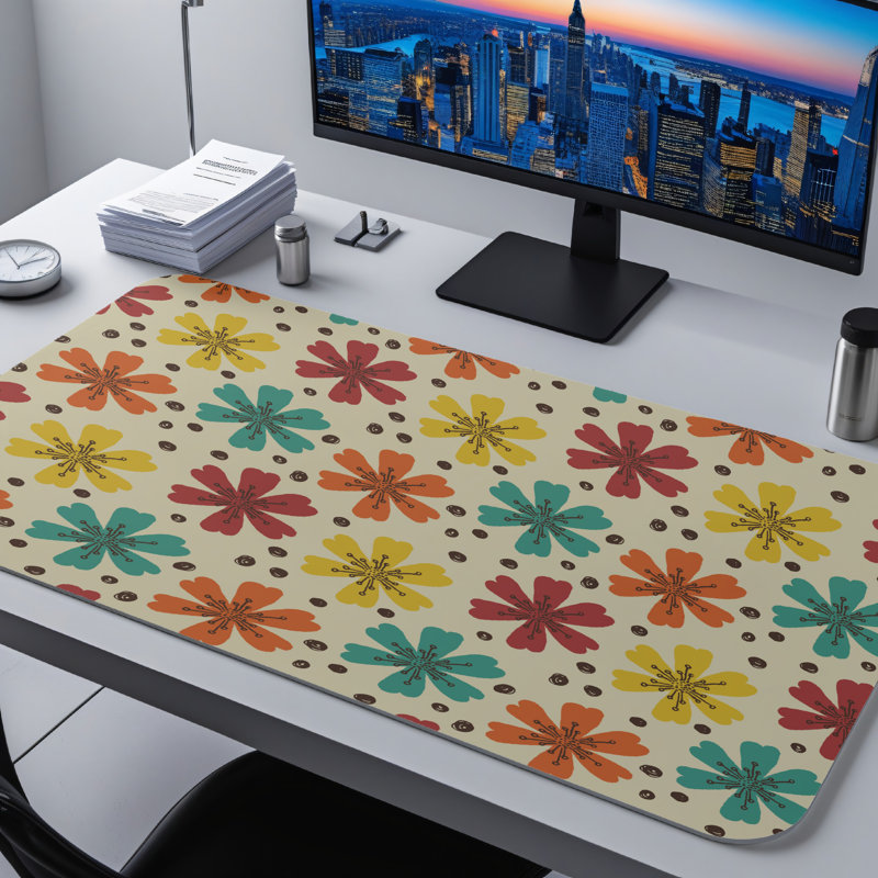 Polyester Desk Pad, 23.6x13.8