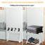 Porte-bagages pliable en bois avec tablette-121429814-121429815