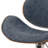 Bentwood Adjustable Swivel Bar Stool -249817864-249817871
