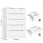 27.6" W 6-Drawer Vertical Dresser with Ball Bearing Glides-97761595