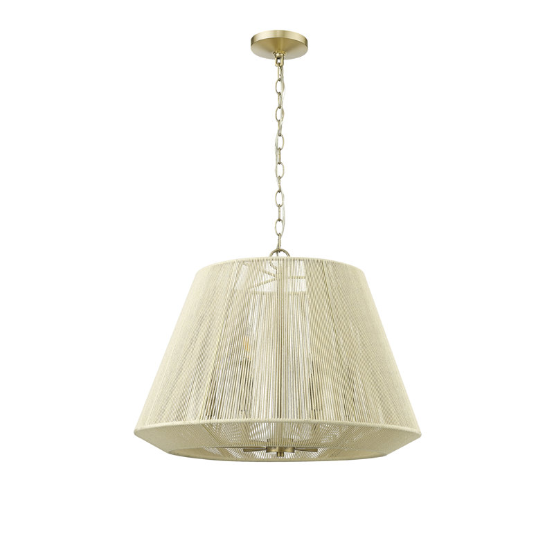 Willeta 6 - Light Unique/Statement Pendant, Modern Gold