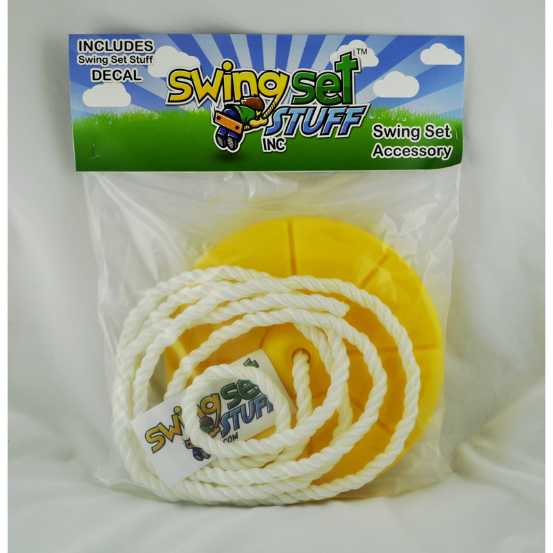 Daisy Disc avec corde, Jaune