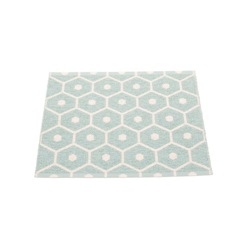 Rug HONEY Pale Turquoise 2.25 x 2 ft, Rectangle 2' x 2'4"