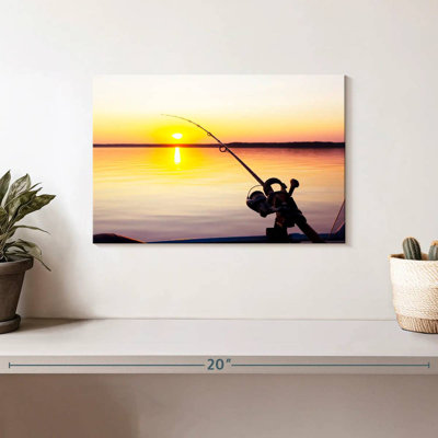 Fishing At Sundown