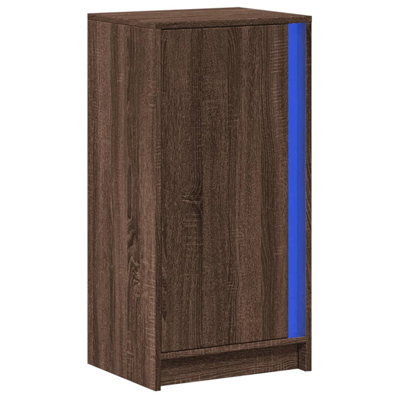 Shavette Accent Cabinet, Brown Oak