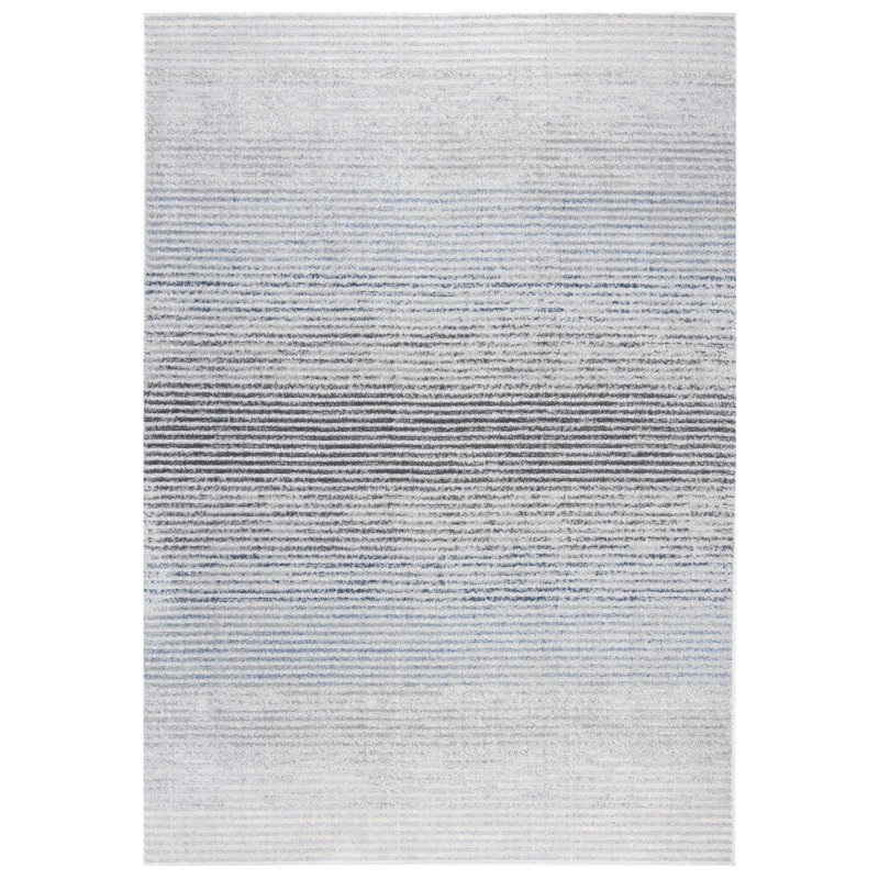 Breslin Performance Striped Rug, Rectangle 4' x 6'