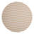 Robinson Striped Indoor / Outdoor Area Rug in Taupe/Ivory-245924571
