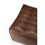 N701 Square Leather Ottoman-118100961