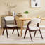 Chaise rembourrée empilable rembourrée et rembourrée-115937642