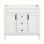 Armoire de rangement moderne avec 2 portes à fermeture douce et 2 tiroirs-279330477