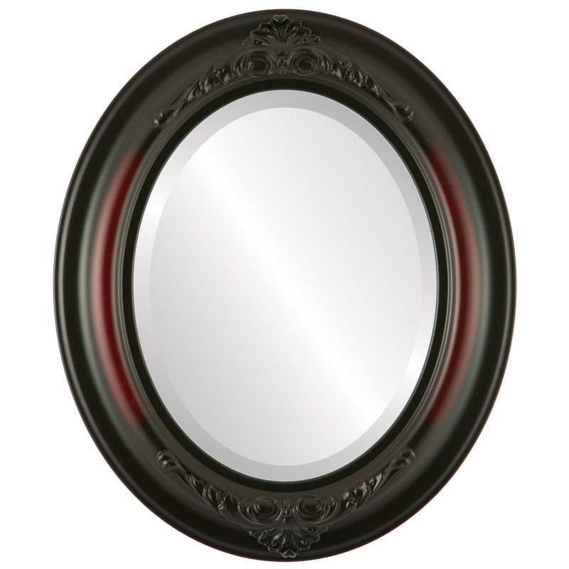 Miroir d'appoint, 35 po x 25 po, Bois de rose