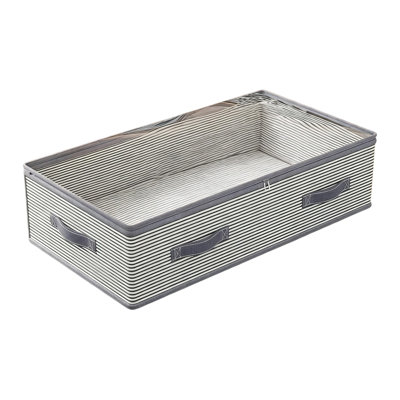  Under Bed Storage Containers, Fabric Clothes & Toys Organizers and Storage Bins, Heavy-Duty Organizing Containers for Closet, Bedroom, and Office