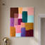 Art moderne sur toile "Color Block Cadence II" par Art Remedy-115024500-115024507