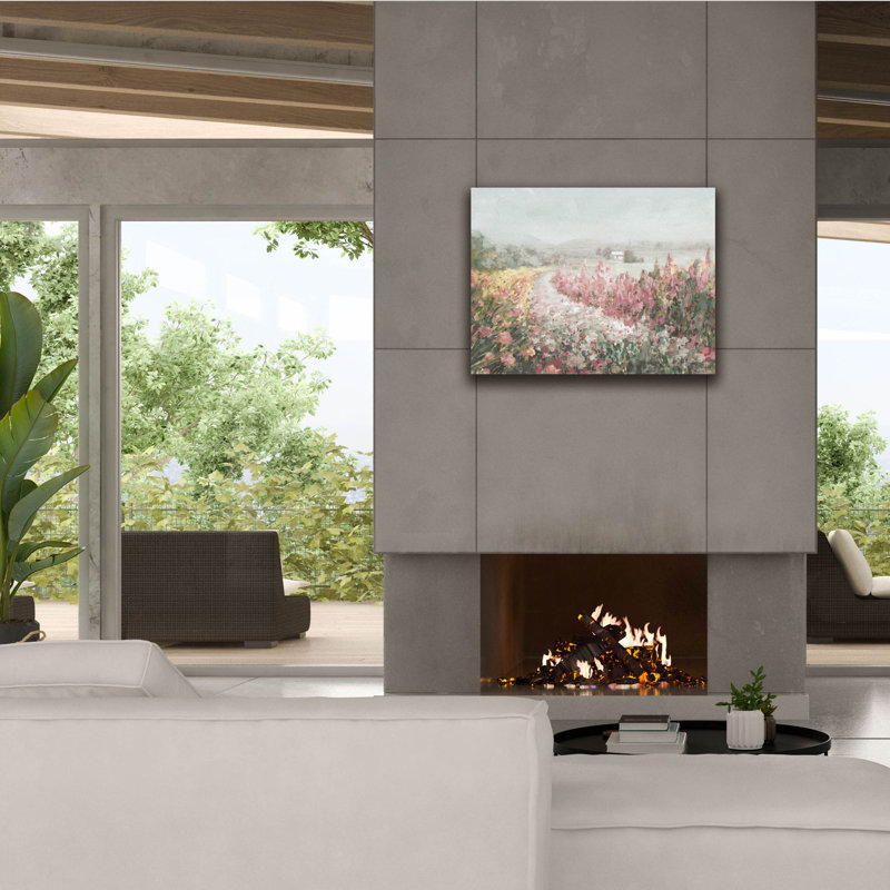«Drift Garden Light» par Danhui Nai, art mural sur toile, H 26 po x l 34 po