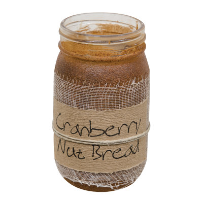 Cranberry Nut Jar Candle 16oz