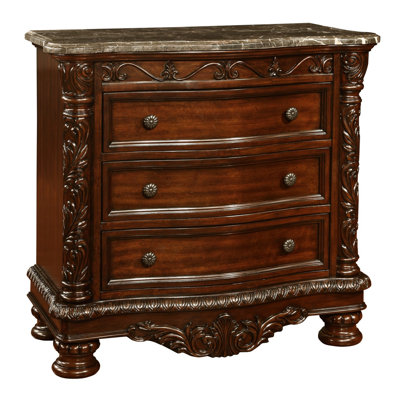 Commode anglaise à 3 tiroirs Mikesell