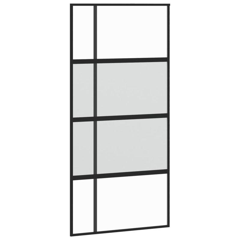 Huftalen Sliding Door, 102.5cm W x 205cm H, Black