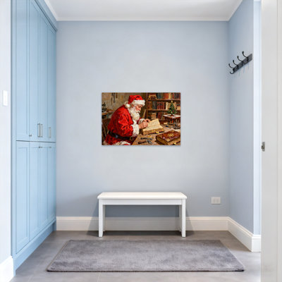 Noël, père Noël, lecture, atelier, scène