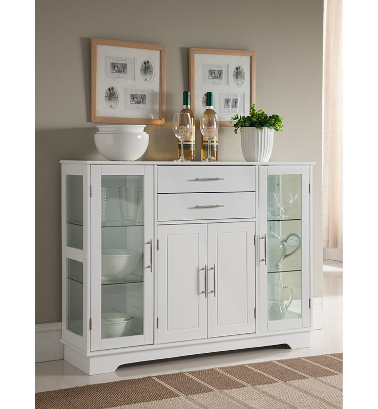 Dufferin 4-Door Sideboard Buffet Display Storage Cabinet