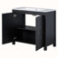 Meuble-lavabo simple 36 po avec plateau Stacye-680285890