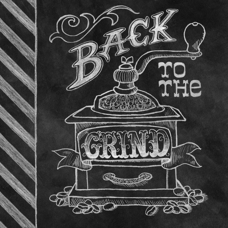 Back To The Grind by Mary Urban - Wrapped Canvas Print, 51cm H x 51cm W x 3.8cm D