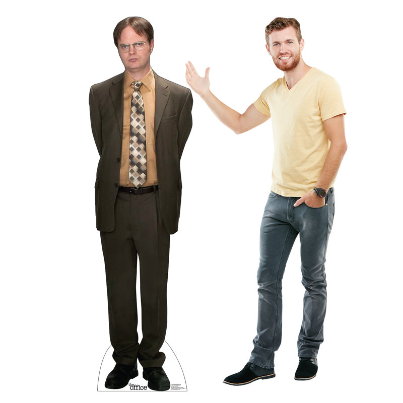 Dwight Schrute en carton grandeur nature