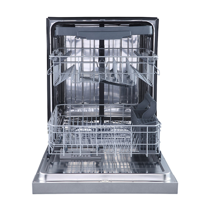 24" 48 dBA Built-in Digital Control Dishwasher, Stainless Steel
